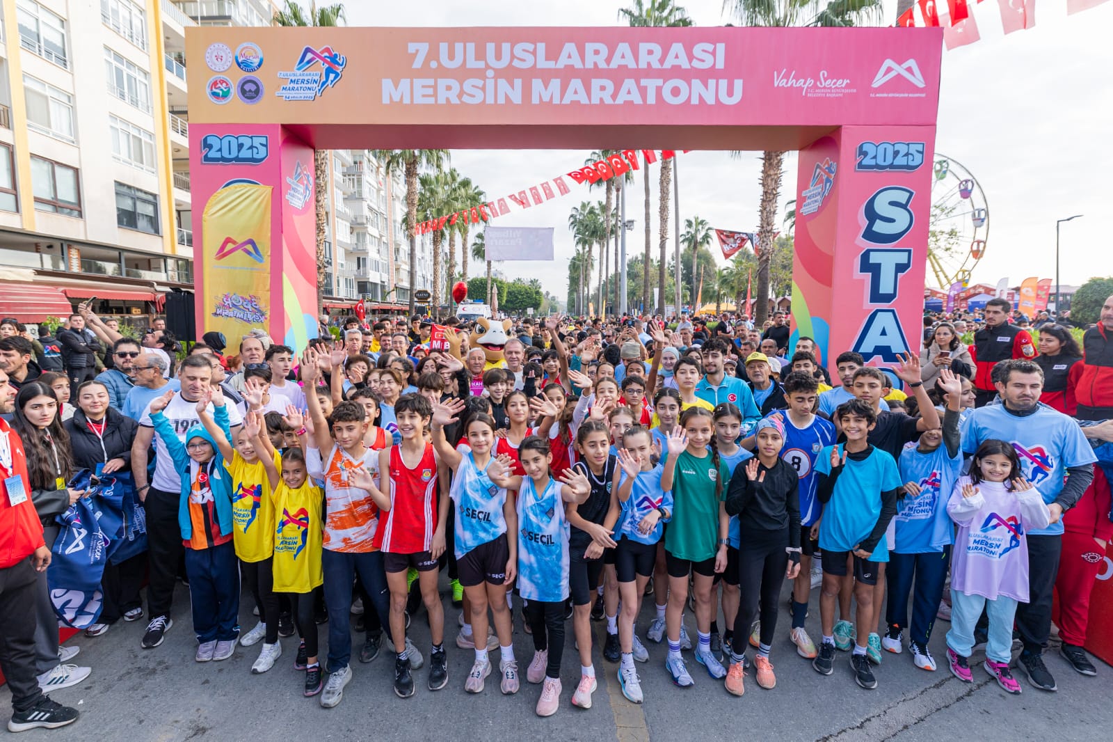 7. Uluslararası Mersin Maratonu Koşuldu