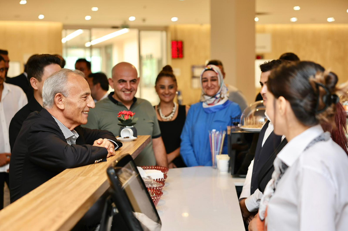 KAFE K HİZMETE AÇILDI!