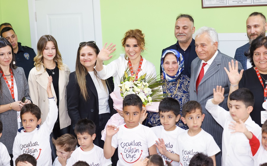 11 AFET BÖLGESİNDE 11 ANAOKULU AÇMA SÖZÜ VEREN GÜLBEN ERGEN 15 ANAOKULU AÇARAK PROJEYİ TAMAMLADI